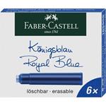 Faber-Castell 185506 ricaricatore di penna Blu 6 pezzo(i)