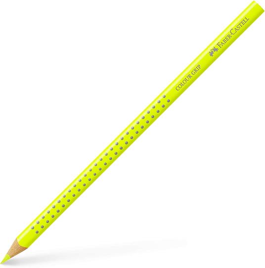 Matite colorate Faber-Castell Colour Grip Special. Astuccio in cartone 12 colori Metallic - Neon - Pastel - 5