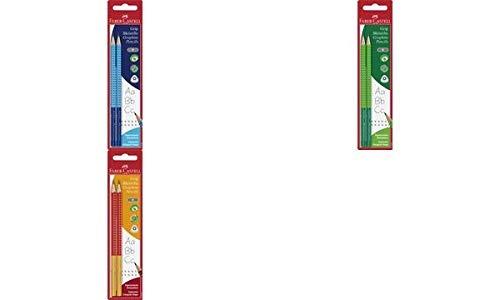 Matite di grafite Faber-Castell Grip 2001 Two-Tone. Confezione 2 matite
