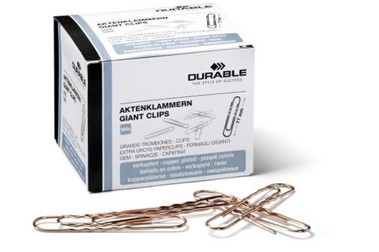 Durable 121324 fermaglio 100 pz