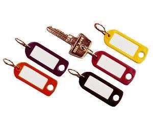 Durable Key-clip Assorted 6 pezzo(i)