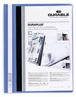 Durable DURAPLUS A4 Blu, Trasparente