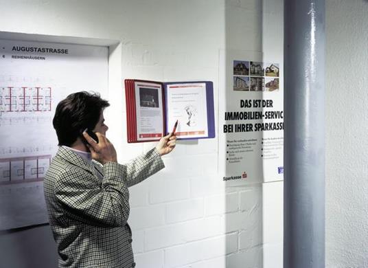 Durable 5631-00 leggio portadocumenti Parete Ritratto A4 - 5