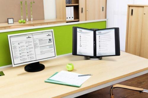 Durable Sherpa Style Table 10 leggio portadocumenti Scrivania Ritratto A4 - 5