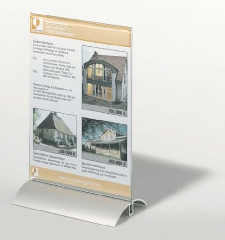 Durable PRESENTER A5 Acrilico Trasparente - 3