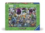 Minecraft Mobs - Puzzle 1000 pezzi - Licenziati (12000422)