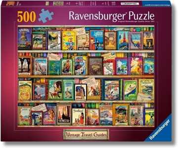 Puzzle Ravensburger Viaggi Vintage 500 pezzi