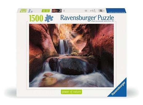 Ravensburger - Puzzle Cascate nel Red Canyon, 1500 Pezzi, Puzzle Paesaggi per Adulti e Ragazzi, 80x60 cm