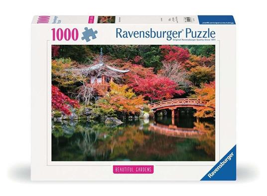 Ravensburger - Puzzle Daigo-ji Kyoto Giappone, 1000 Pezzi, Puzzle Paesaggi per Adulti e Ragazzi, 70x50 cm
