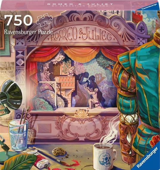 Ravensburger - Puzzle Romeo & Juliet, Collezione Art&Soul, 750 Pezzi, Puzzle Adulti