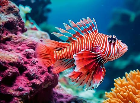 Ravensburger - Puzzle 500 Pezzi: Pesce Rosso, Puzzle Adulti e Bambini +14 anni, Puzzle con Foto - 2