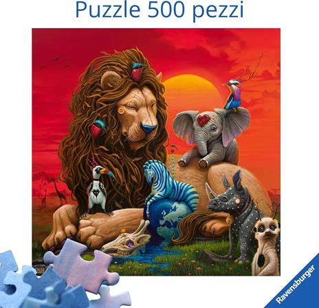 Puzzle Ravensburger Speranza Square 500 pezzi - 2