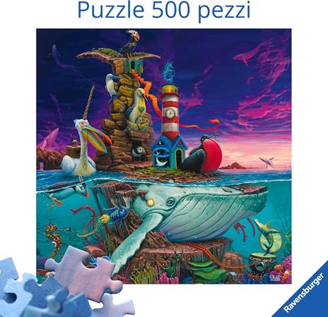 Puzzle Ravensburger Arcipelago Square 500 pezzi - 2