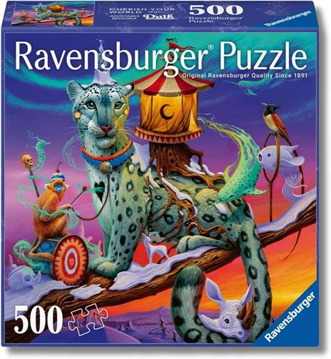 Puzzle Ravensburger Aurora Boreale Square 500 pezzi