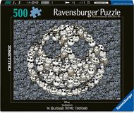 Ravensburger - Puzzle Challenge, The Nightmare Before Christmas, Tim Burton, 500 Pezzi, Puzzle Adulti