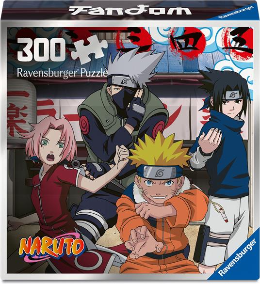 Ravensburger - Puzzle da 300 pezzi,, Naruto, Fandom Collection per adulti e bambini 14+