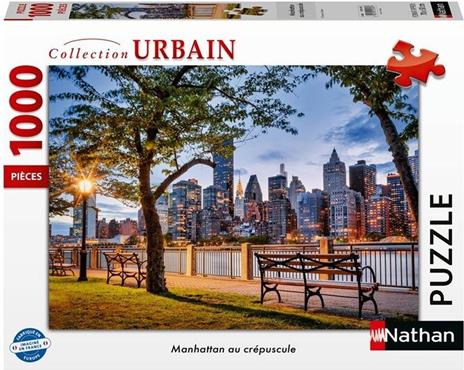 Puzzle da 1000 pezzi di Manhattan al tramonto