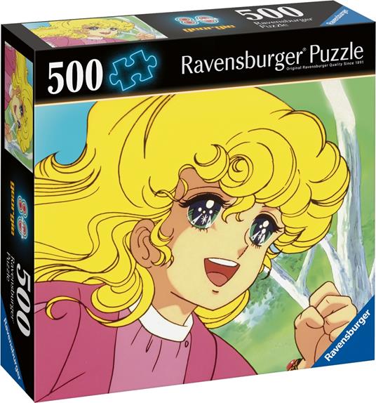 Ravensburger -  Puzzle Georgie Puzzle 80s mania, 500 pezzi square