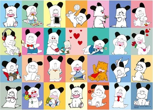 Ravensburger - Puzzle Hello Spank Puzzle 80s mania, 1000 pezzi square - 2