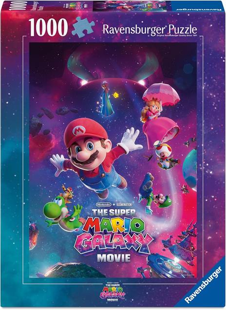 Puzzle Ravensburger Super Mario 2 The Movie 1000 pezzi - 2