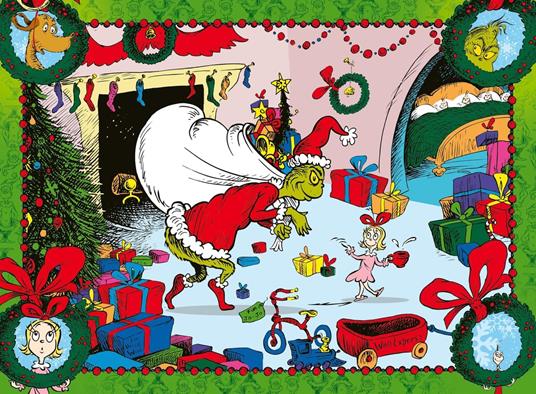 Ravensburger - Puzzle 100 Pezzi XXL il Grinch, Idea Regalo per Bambini 6+ Anni, Gioco Educativo e Stimolante - 3