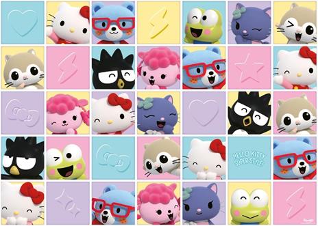Ravensburger - Puzzle Hello Kitty, Collezione Giant Pavimento, Idea Regalo per Bambini 4+ Anni, 60 Pezzi Giganti - 3