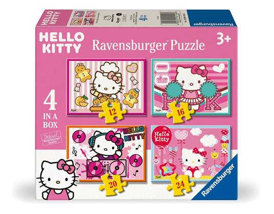 Hello Kitty - Puzzle 4 in a box (12004158)