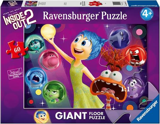 Puzzle Inside Out 2 Giant 60 pezzi (12004174)