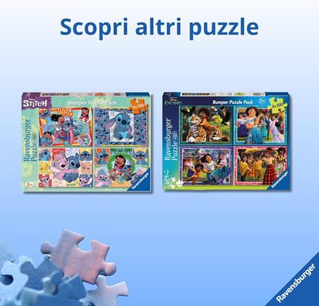 Puzzle Ravensburger Minecraft 4 x 100 pezzi - 6