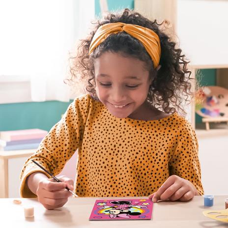 Ravensburger - CreArt Serie E: Disney Minnie, Dipingere con i Numeri, Kit Pittura Bambini, Cornice Inclusa, Gioco Educativo - 4
