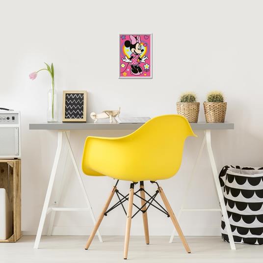 Ravensburger - CreArt Serie E: Disney Minnie, Dipingere con i Numeri, Kit Pittura Bambini, Cornice Inclusa, Gioco Educativo - 5