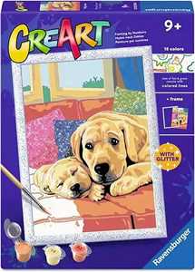 Ravensburger CreArt Serie D - Amore di Cagnolini