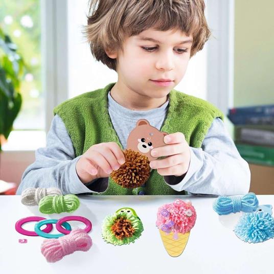Ravensburger Be Creative! Midi - PonPon Kawaii Portachiavi - 5