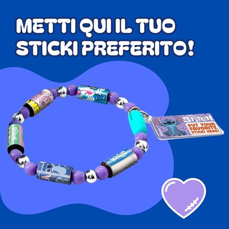 Sticki Rolls - Set con Pendente Stitch - 6
