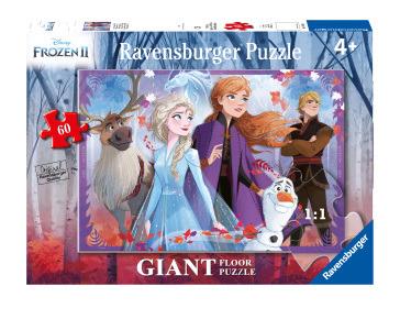 Ravensburger Frozen 2 B, Puzzle 60 Pezzi Giant, Multicolore, 03037