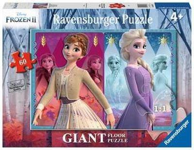 Ravensburger Frozen 2 B, Puzzle 60 Pezzi Giant, Multicolore, 03037 - 2