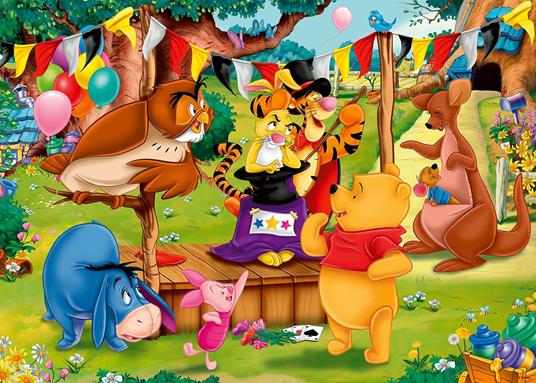 Ravensburger - Puzzle Winnie the Pooh, Collezione 60 Giant Pavimento, 60 Pezzi, Età Raccomandata 4+ Anni