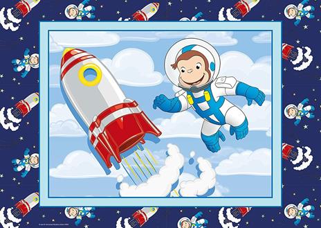 Ravensburger - Puzzle George C, Collezione 24 Giant Pavimento, 24 Pezzi, Età Raccomandata 3+ Anni - 2