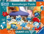 Ravensburger - Puzzle I puffi, Collezione 24 Giant Pavimento, 24 Pezzi, Età Raccomandata 3+ Anni
