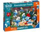 Ravensburger - Puzzle I puffi, Collezione 60 Giant Pavimento, 60 Pezzi, Età Raccomandata 4+ Anni