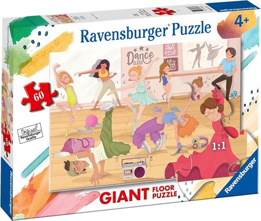 Puzzle 60 pz Giant L'ora di danza - 2