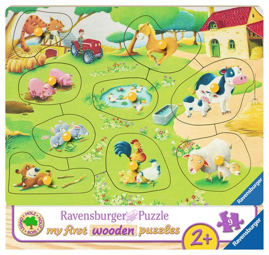 Piccola Fattoria My first wooden puzzle Ravensburger (03683)