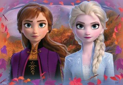 Ravensburger - Puzzle Frozen 2, Collezione 2x12, 2 Puzzle da 12 Pezzi, Età Raccomandata 3+ Anni - 6