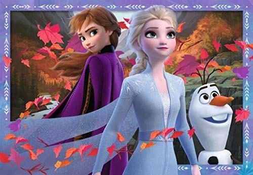 Ravensburger - Puzzle Frozen 2, Collezione 2x24, 2 Puzzle da 24 Pezzi, Età Raccomandata 4+ Anni - 9