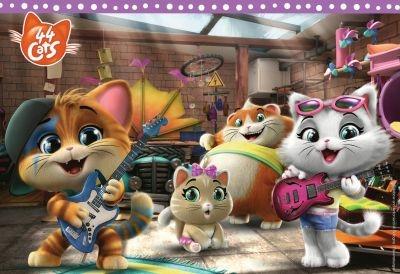 Ravensburger - Puzzle 44 Gatti, Collezione 2x24, 2 Puzzle da 24 Pezzi, Età Raccomandata 4+ Anni - 5