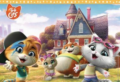 Ravensburger - Puzzle 44 Gatti, Collezione 2x24, 2 Puzzle da 24 Pezzi, Età Raccomandata 4+ Anni - 6