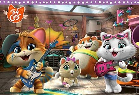 Ravensburger - Puzzle 44 Gatti, Collezione 2x24, 2 Puzzle da 24 Pezzi, Età Raccomandata 4+ Anni - 7