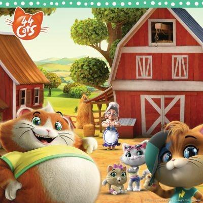 Ravensburger - Puzzle 44 Gatti, Collezione 3x49, 3 Puzzle da 49 Pezzi, Età Raccomandata 5+ Anni - 7