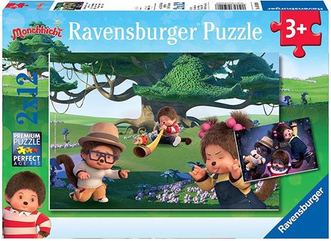 Puzzle 2X12 Pz. Moncchichi. Ravensburger (05020 8) - 3