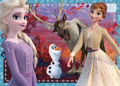 Ravensburger - Puzzle Frozen 2, Collezione Bumper Pack 4x42, 4 Puzzle da 42 Pezzi, Età Raccomandata 4+ Anni - 5